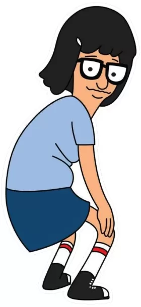 Tina Belcher Twerking Decal / Sticker 11