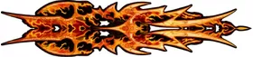 True Fire Decal / Sticker X02