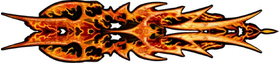 True Fire Decal / Sticker X02