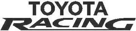 Toyota Racing Decal / Sticker 04