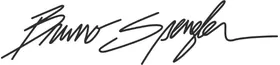 Bruno Spengler Autograph Decal / Sticker