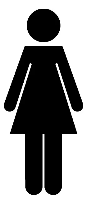 Women's Room Decal / Sticker 01