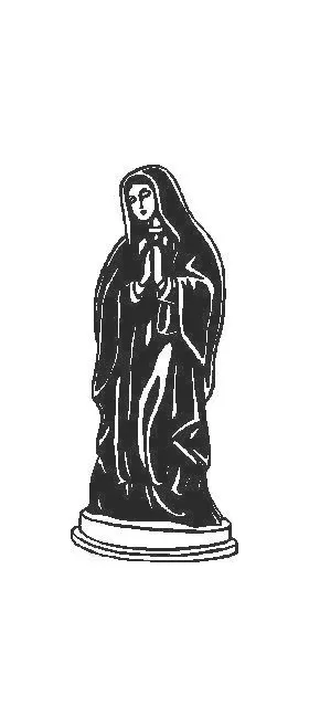 Virgin Mary Decal / Sticker