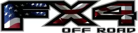 Z American Flag FX4 Off-Road Decal / Sticker 19