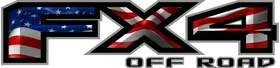 Z American Flag FX4 Off-Road Decal / Sticker 23