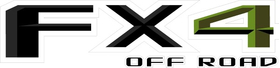 Z FX4 Off-Road Decal / Sticker 30