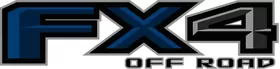 Z Blue and Gray FX4 Off-Road Decal / Sticker 43