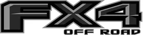 Z Grayscale FX4 Off-Road Decal / Sticker 47