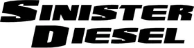 Sinister Diesel Decal / Sticker 03
