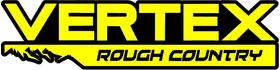 Yellow Rough Country Vertex Decal / Sticker 11