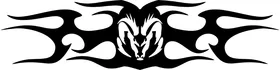 Ram Tribal Decal / Sticker 08