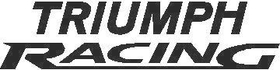 Triumph Racing Decal / Sticker 01