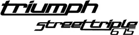 Triumph Street Triple 675 Decal / Sticker