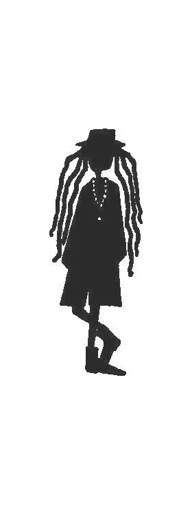 Dread Lock Dude Decal / Sticker