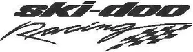 Ski-Doo Racing Decal / Sticker 02