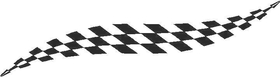 Checkered Flag Decal / Sticker 40