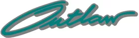 Teal and Gray Baja Outlaw Decal / Sticker 49