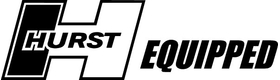 Hurst Equipped Decal / Sticker 04