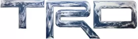 Simulated 3D Chrome Toyota TRD Decal / Sticker