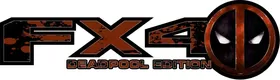 Z Deadpool FX4 Off-Road Decal / Sticker 41