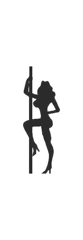 Stripper on a Pole Decal / Sticker