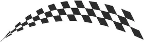Checkered Flag Decal / Sticker 39