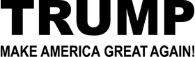 TRUMP Decal / Sticker 03