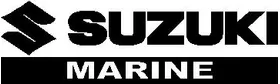 Suzuki Marine Decal / Sticker 03