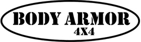 Body Armor Decal / Sticker 02