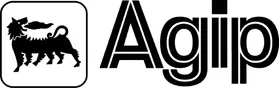 Agip Decal / Sticker