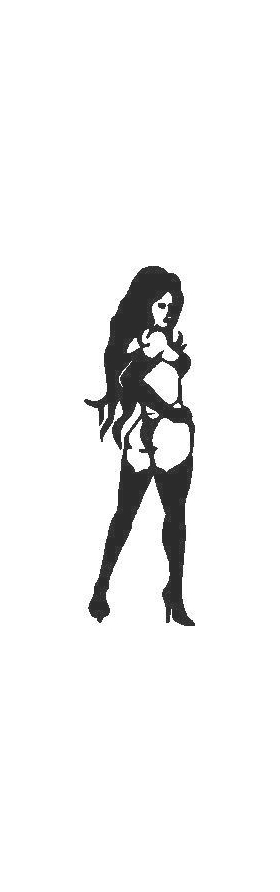 Sexy Lady Decal / Sticker 01