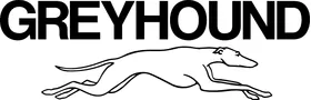 Greyhound Bus Decal / Sticker