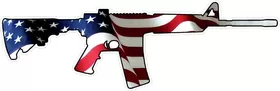 American Flag AR15 Decal / Sticker