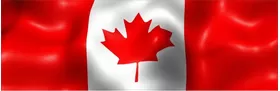 Canadian Flag Decal / Sticker 04