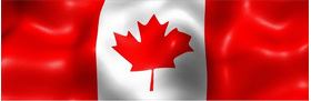 Canadian Flag Decal / Sticker 04