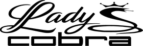 Lady Cobra Golf Decal / Sticker 10