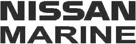 Nissan Marine Decal / Sticker 02