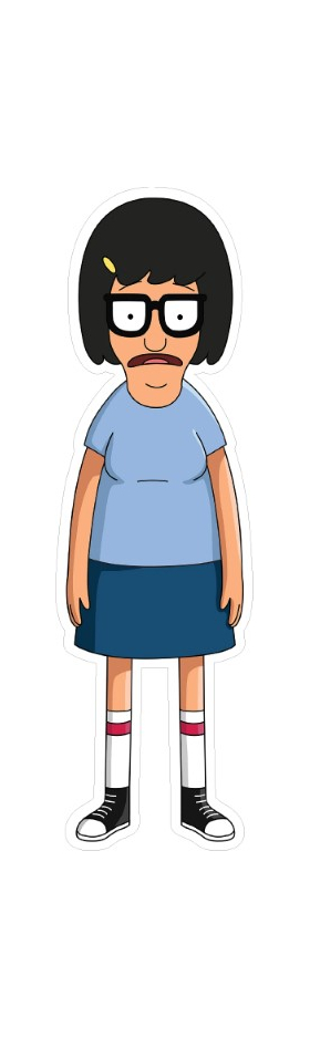 Tina Belcher Decal Sticker 08 