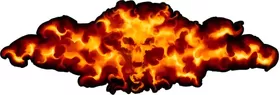 True Fire Mephisto Decal / Sticker