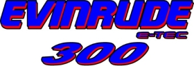 Evinrude E-TEC 300 Decal / Sticker 15