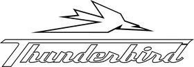 Triumph Thunderbird Decal / Sticker 61