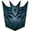 Transformers Decepticon 06 (small) Decal / Sticker