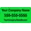 Green Custom Car Door Magnet - DESIGN ONLINE