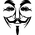 V For Vendetta Anonymous Decal / Sticker 05