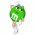 Green Female M&M Decal / Sticker 20