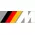 BMW M German Flag Decal / Sticker 35