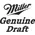 Miller Genuine Draft Decal / Sticker