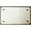 zz White Aluminum MOTORCYCLE License Plate