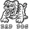 Bad Dog Decal / Sticker