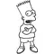 Bart Simpson 02 Decal / Sticker